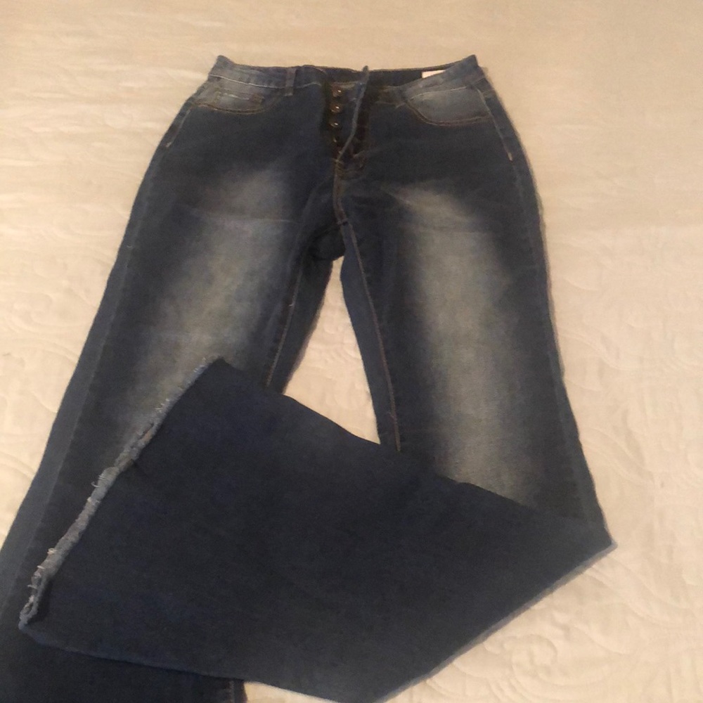 NEW high rise flare jeans
